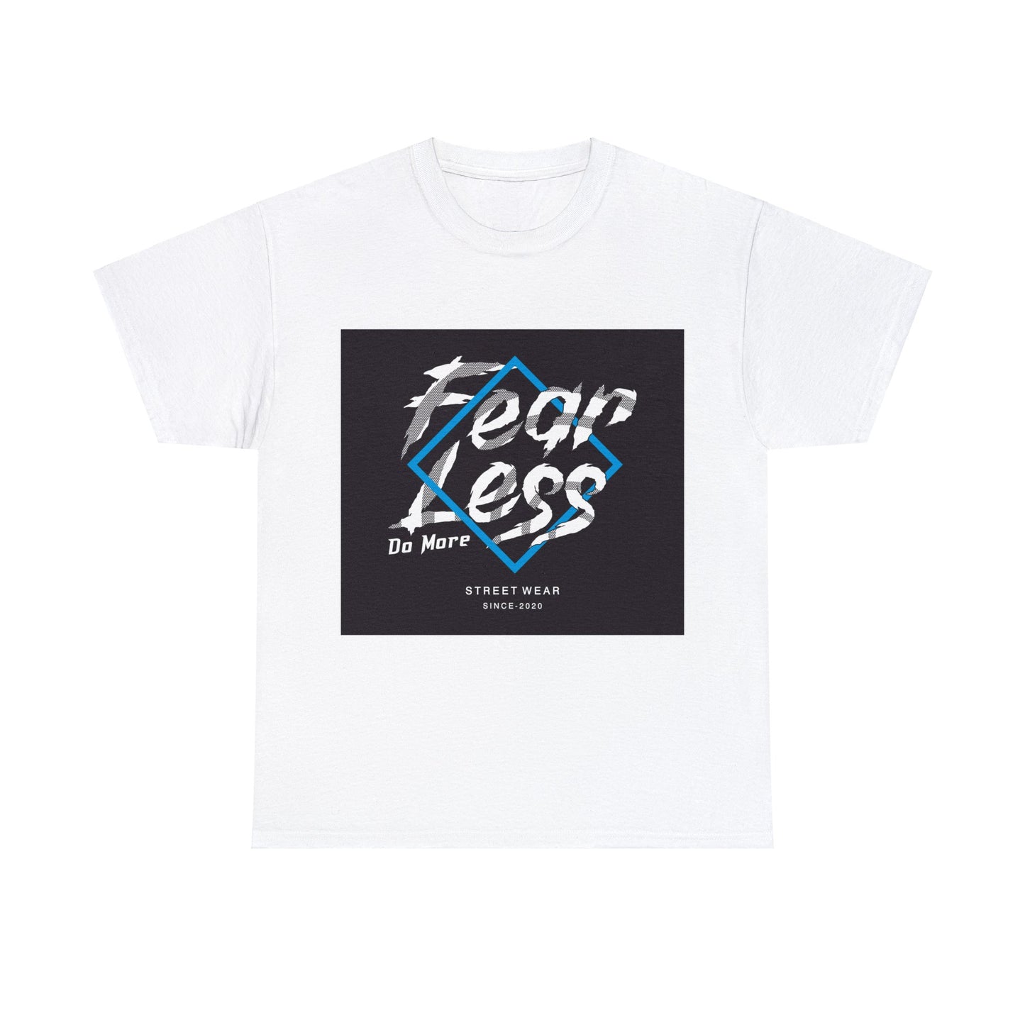 "Fear Less Do More" Camiseta de algodón pesado unisex