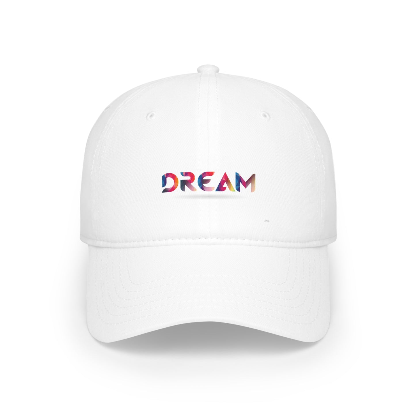 Gorra de béisbol de perfil bajo "DREAM"