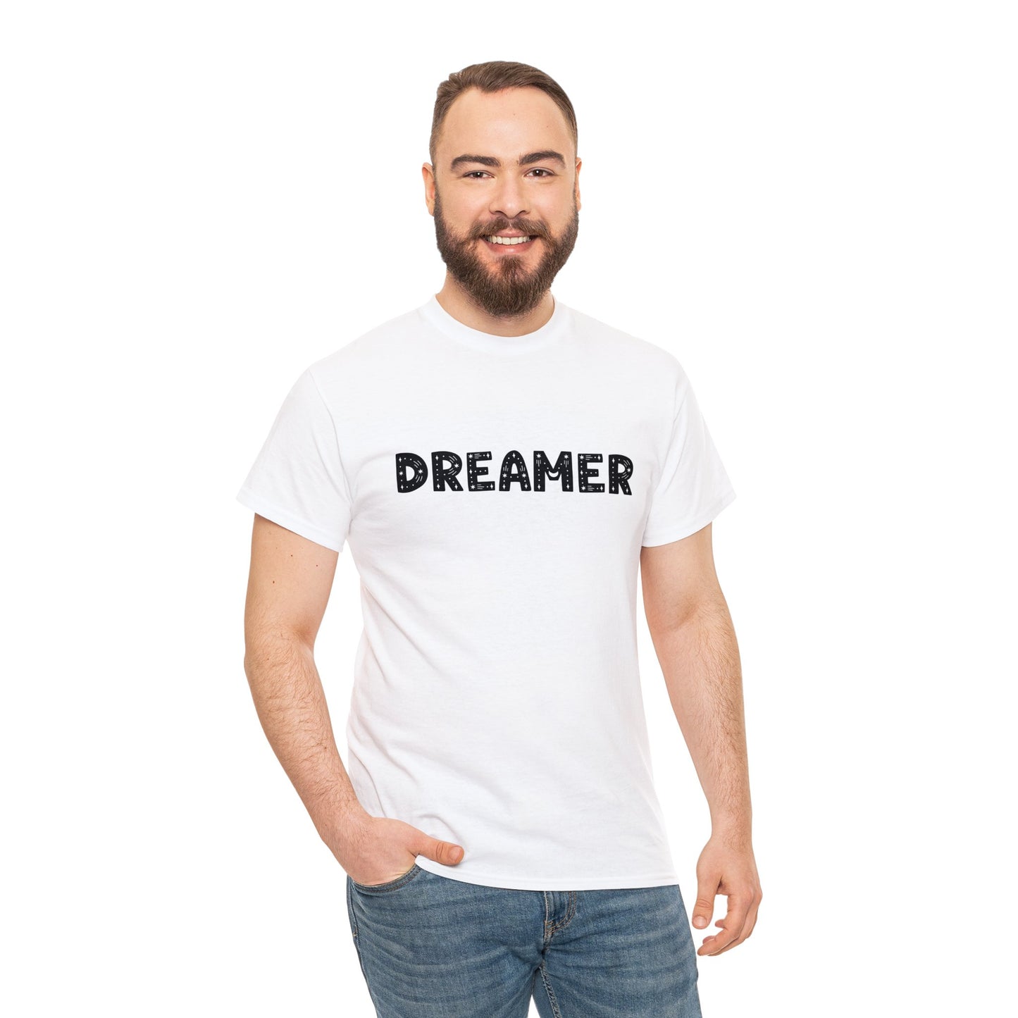 Camiseta unisex de algodón pesado "DREAMER"