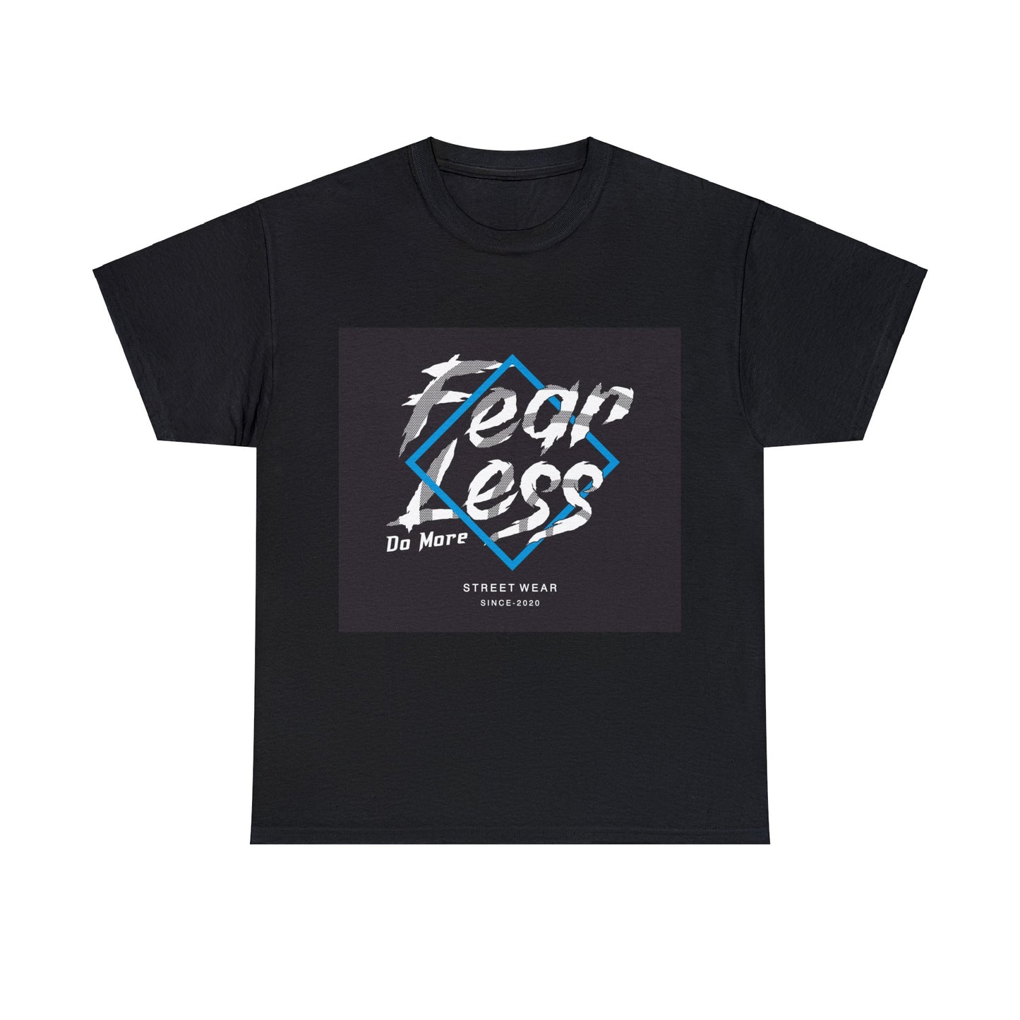 "Fear Less Do More" Camiseta de algodón pesado unisex