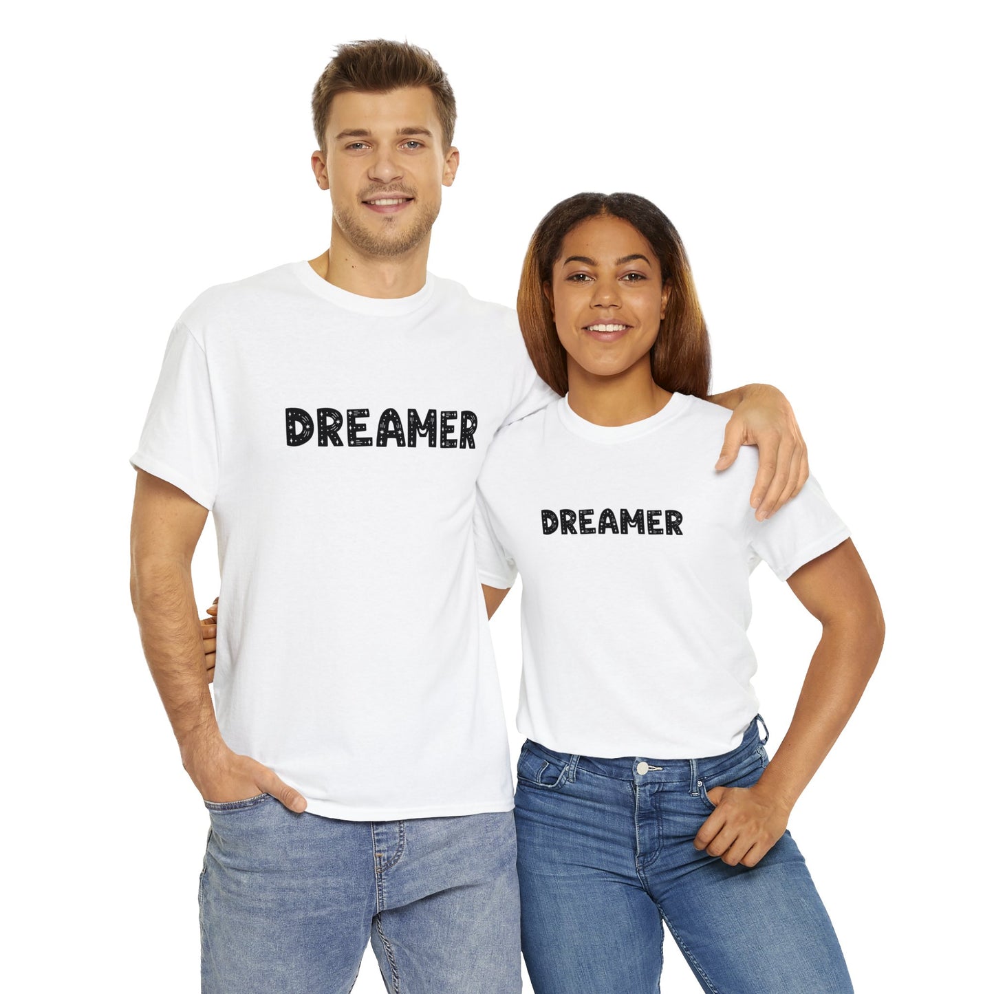 Camiseta unisex de algodón pesado "DREAMER"