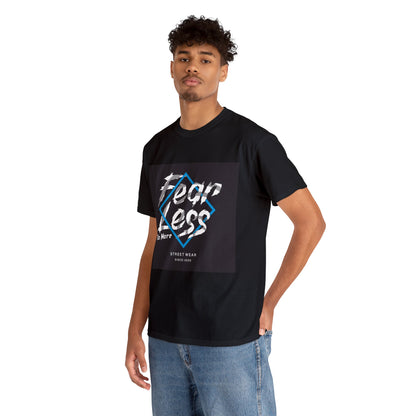 "Fear Less Do More" Camiseta de algodón pesado unisex