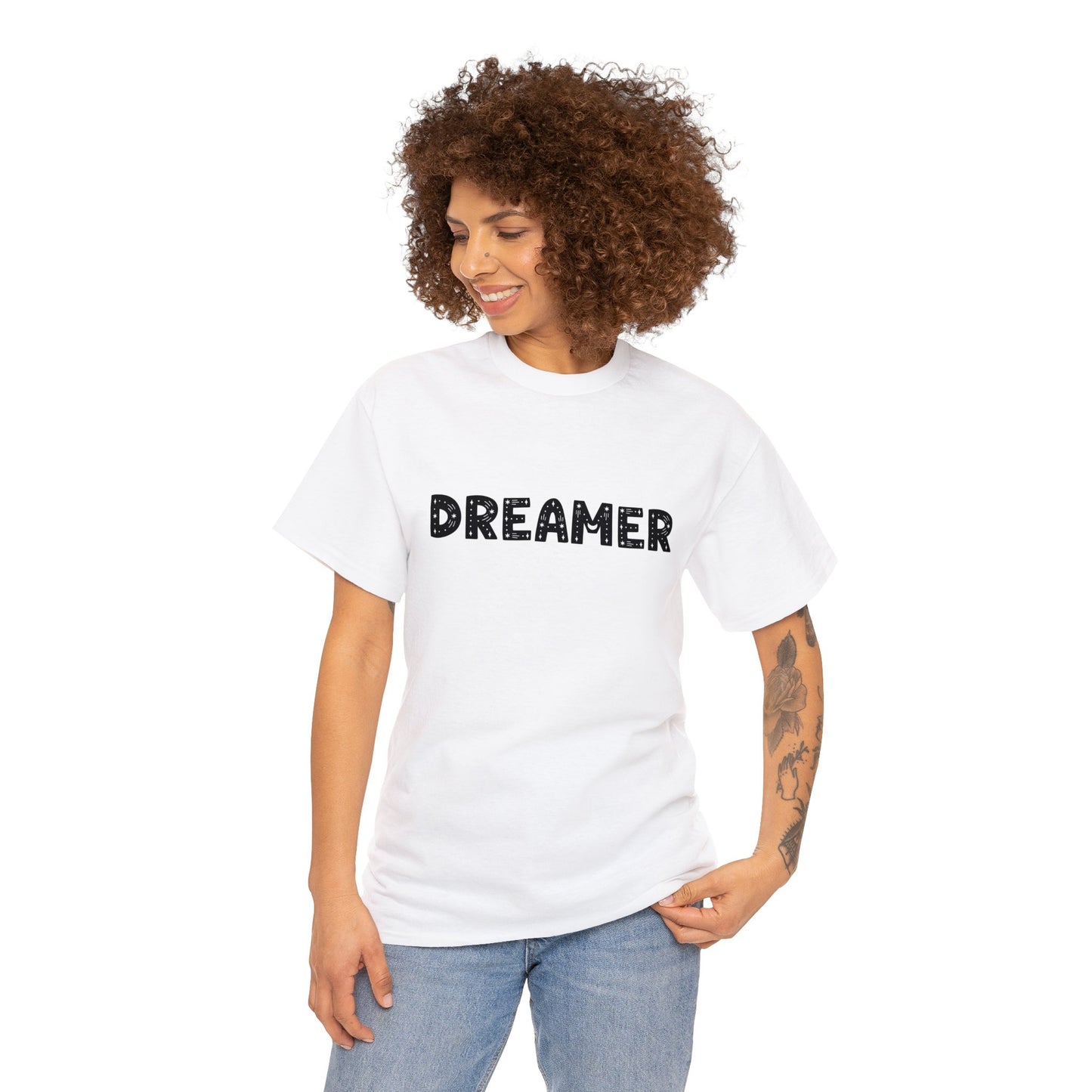 Camiseta unisex de algodón pesado "DREAMER"